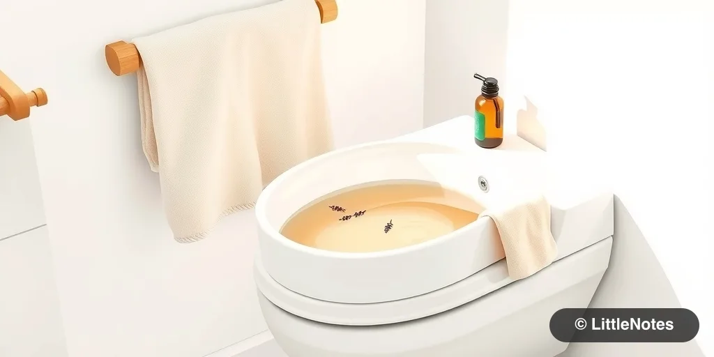 Relieve postpartum hemorrhoid discomfort