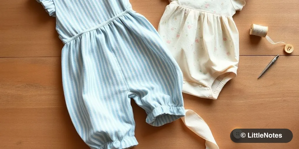 Transform old baby clothes into keepsakes