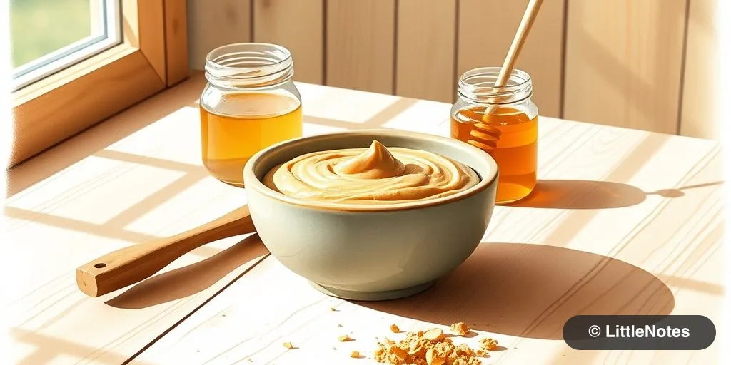 Illustration for Homemade Peanut Butter for Your Toddler