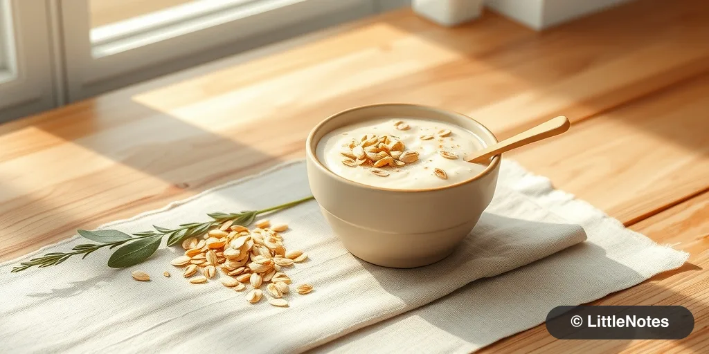 Introducing grains like oats and makhana