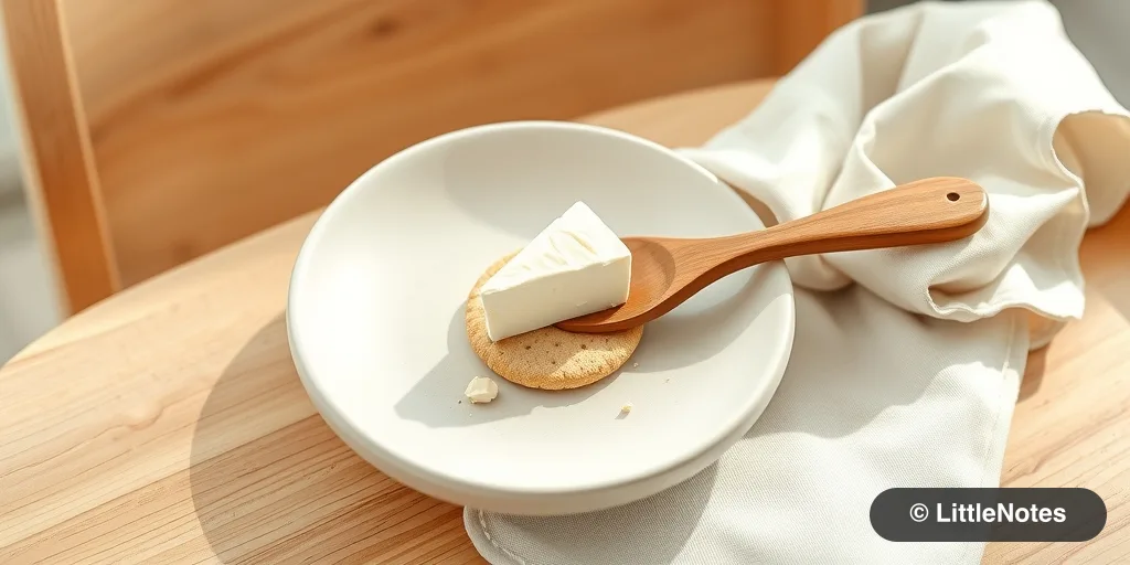 Is it safe to feed my 9-month-old cream cheese?