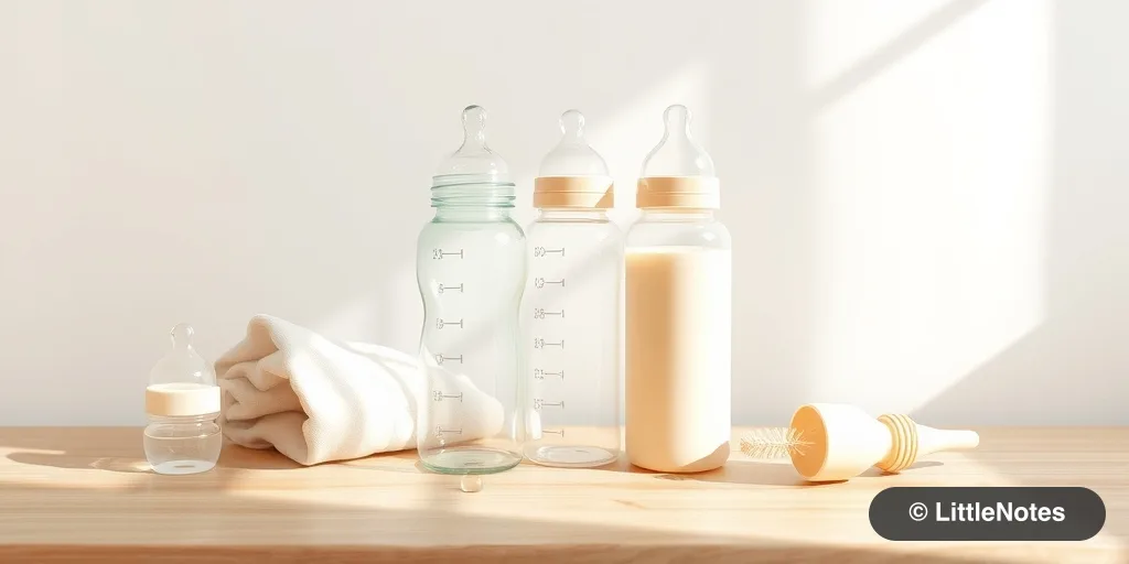Illustration for Bottle Transitions: Choosing the Right Gear for Your Little One