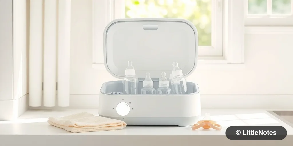 What features should I look for in a baby bottle sterilizer?
