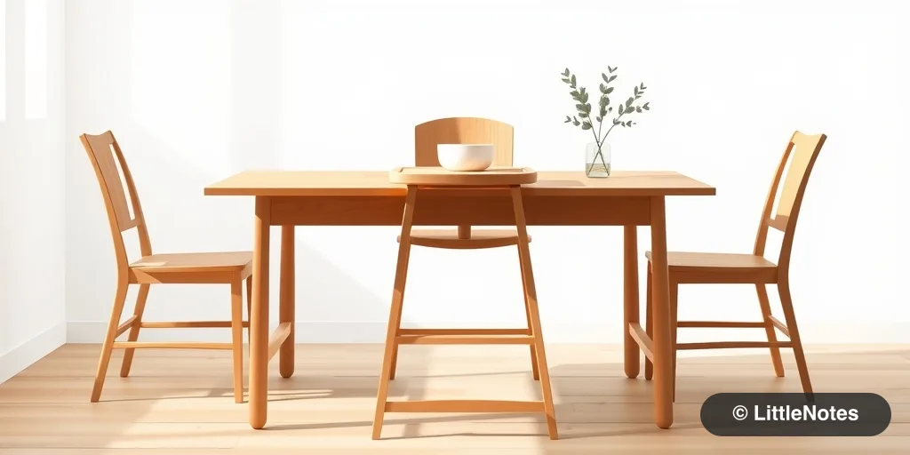 Illustration for High Chairs: A Parent’s Guide to Finding the Right Fit