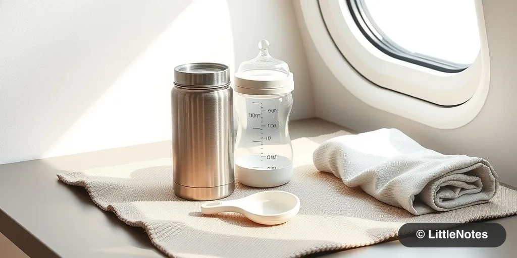 Illustration for Formula Feeding on the Go: Best Practices for Freshness
