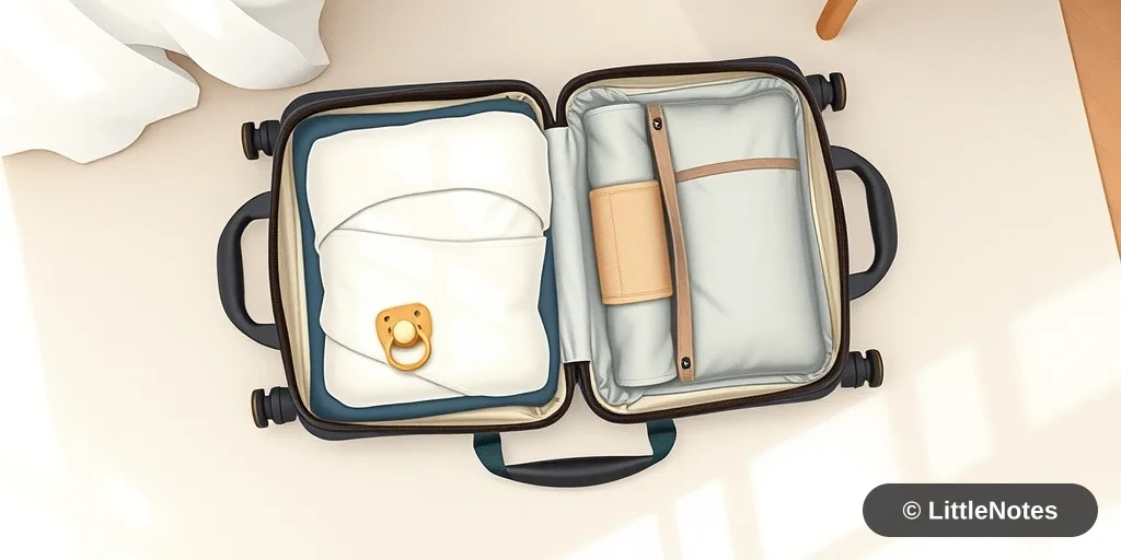 Illustration for Essentials for Traveling with an Infant