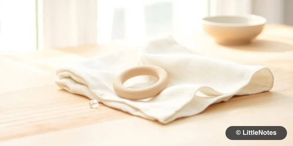 Illustration for Soothing Teething Troubles: Gentle Tips for Your Little One