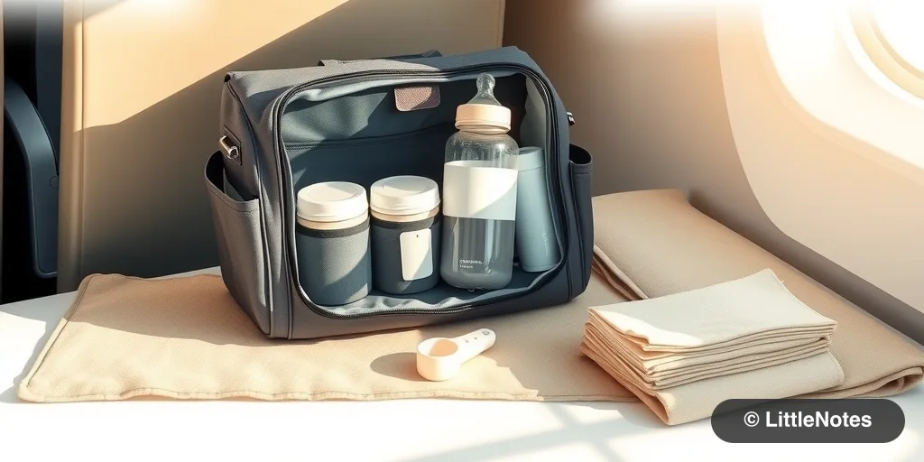Illustration for Formulating on the Go: Travel Tips for Formula-Feeding Parents