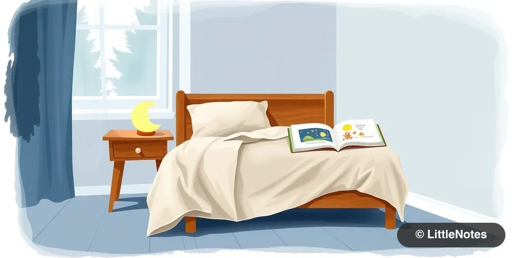 Illustration for Nighttime Struggles: Managing Middle-of-the-Night Cries