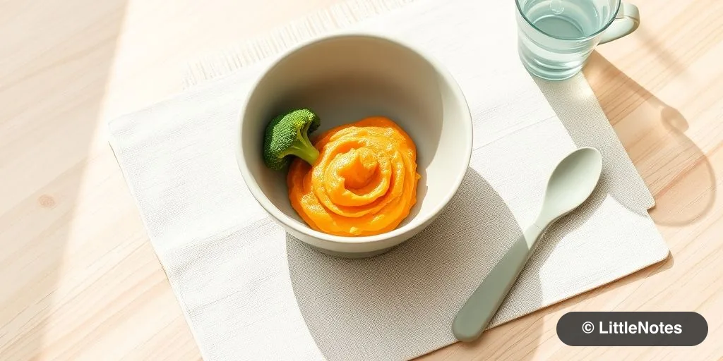 Illustration for Starting Solids: A Stress-Free Guide for Beginners
