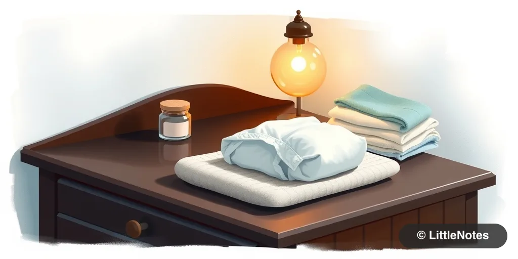 Illustration for Mastering the Nighttime Diaper Change: A Guide for Restful Sleep