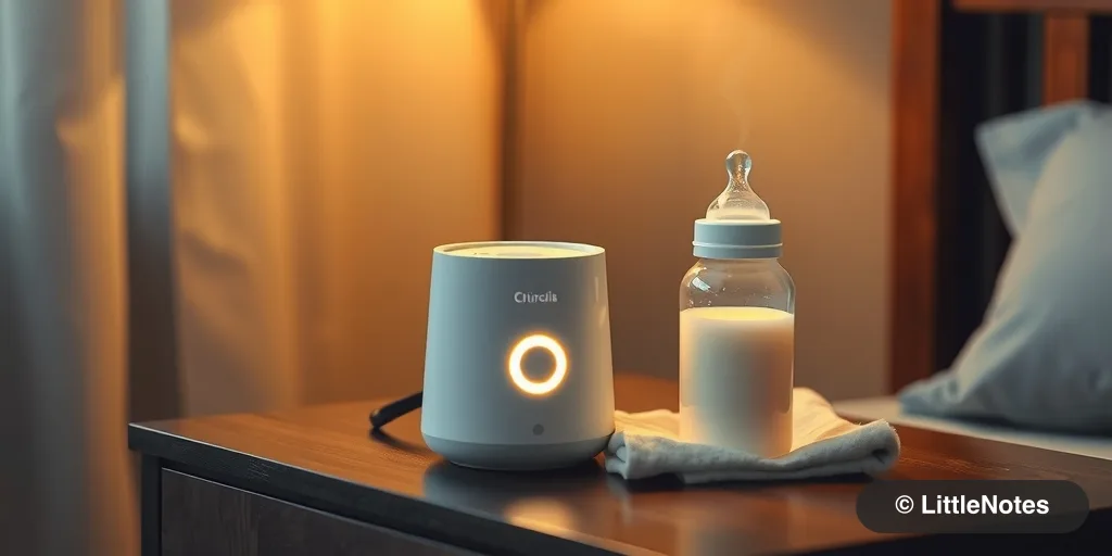 Invest in a bottle warmer for ease