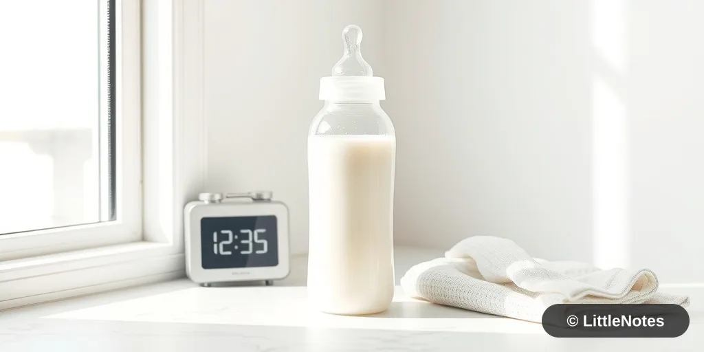 Manage frozen breast milk storage