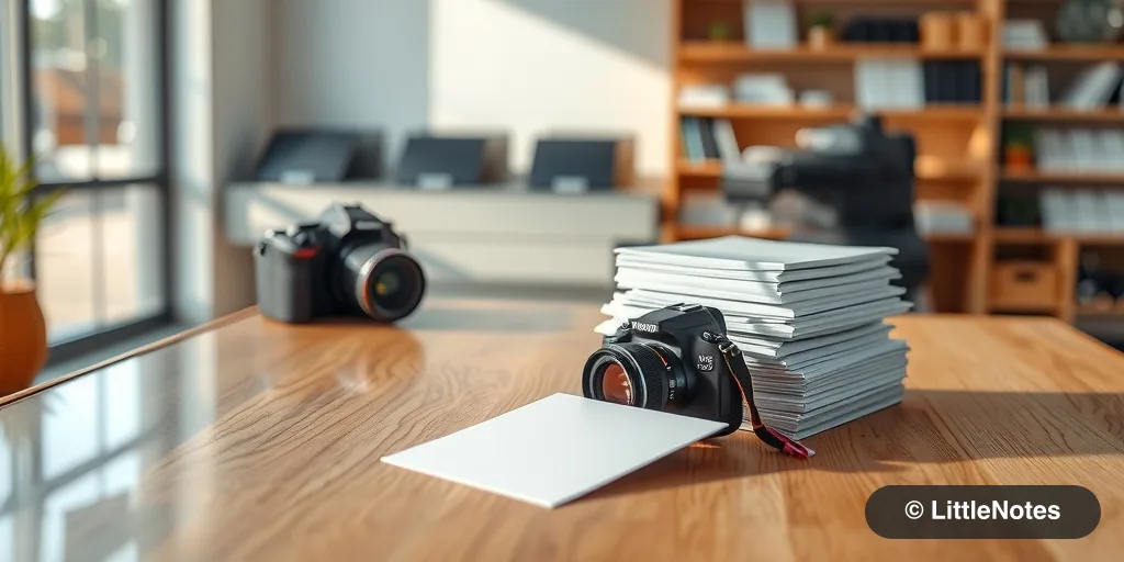 Use stationery shops for quick printing