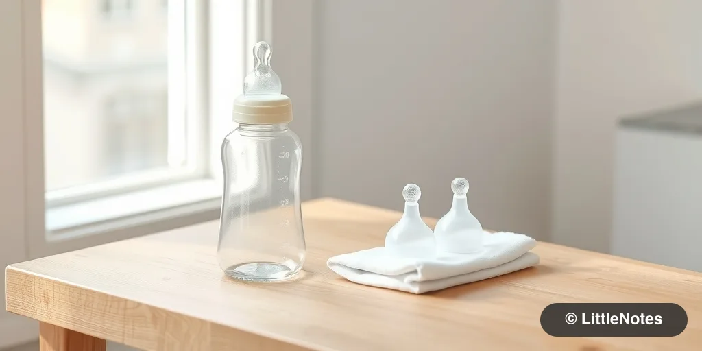 Illustration for Bottle Refusal: Tips for a Smoother Transition