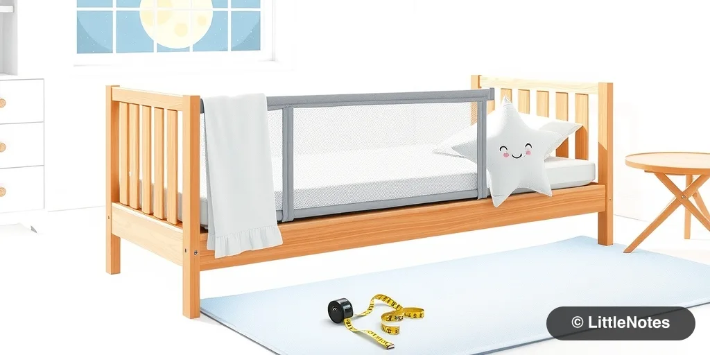 Illustration for Navigating Nighttime Comfort: A Guide to Baby Bed Rails
