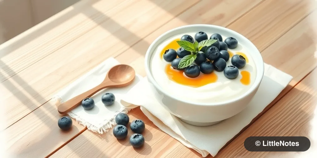 Illustration for Choosing Quality Yogurt for Your Little One