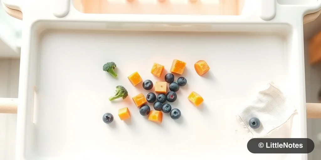 Encourage independence by using trays