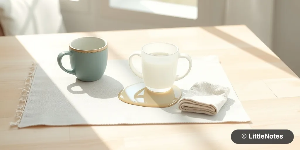 Illustration for Transitioning from Bottles to Cups