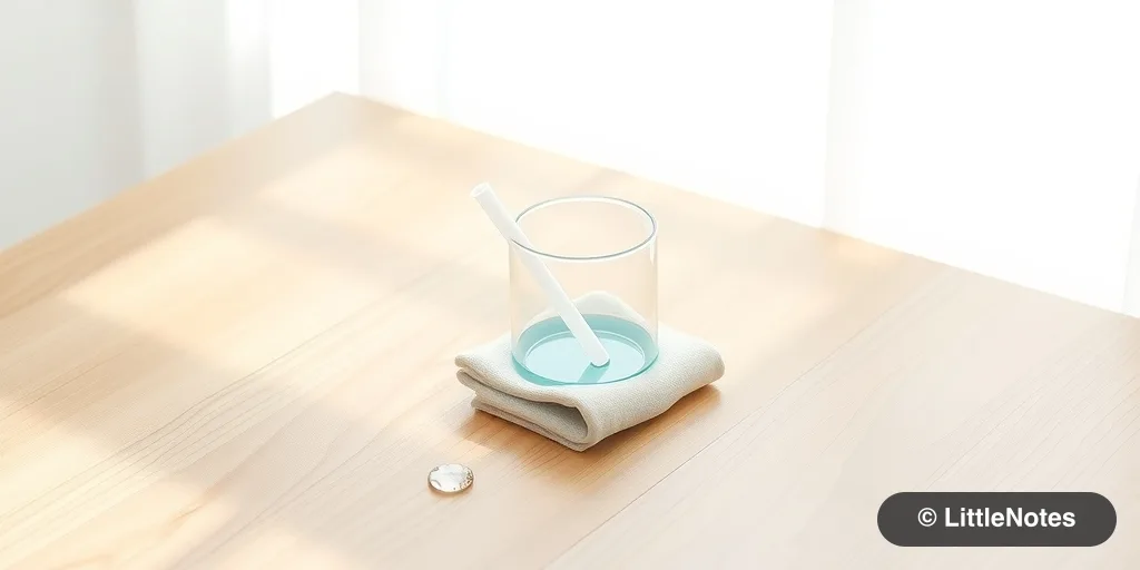 Weighted straw cups aid learning