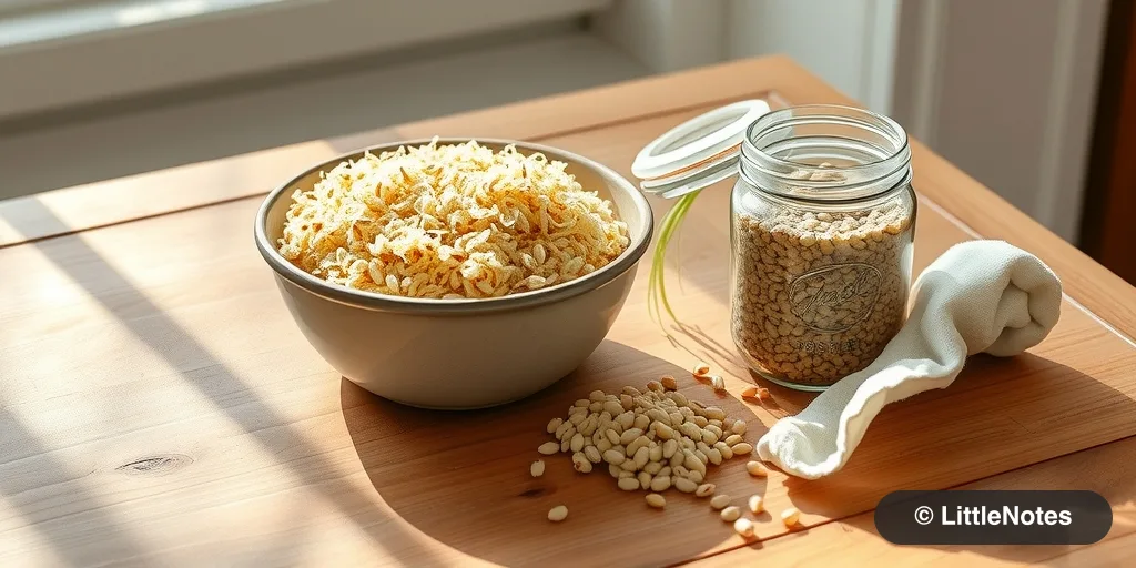 Homemade Basics: Sprouting and Preparing Grains