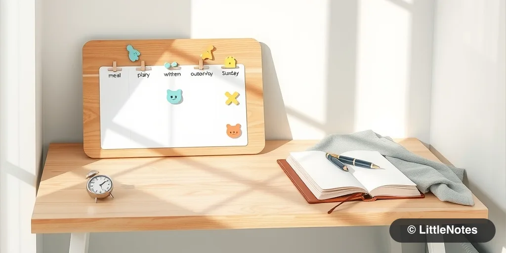 How can I effectively manage my nanny's daily routine?