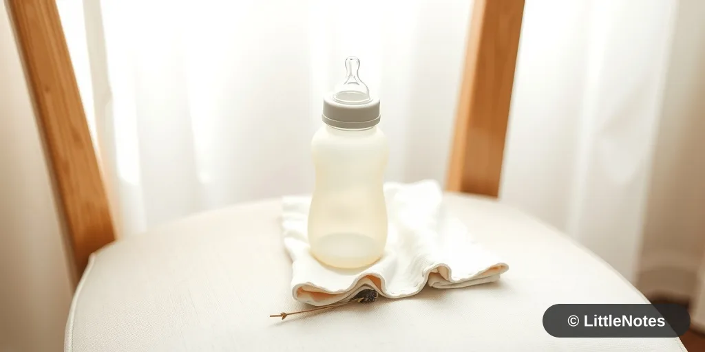 Illustration for Navigating Breastfeeding Strikes and Bottle Rejection