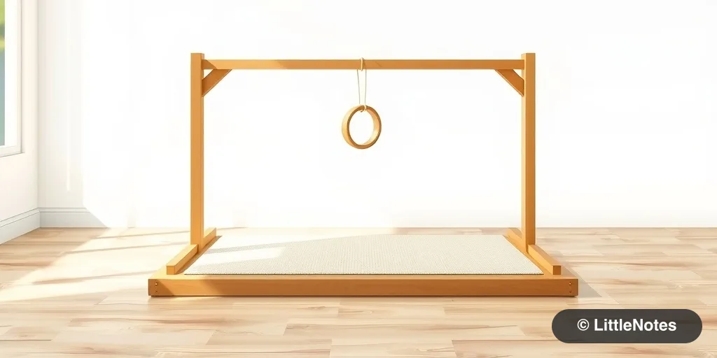 Prioritize sturdy wooden play gyms