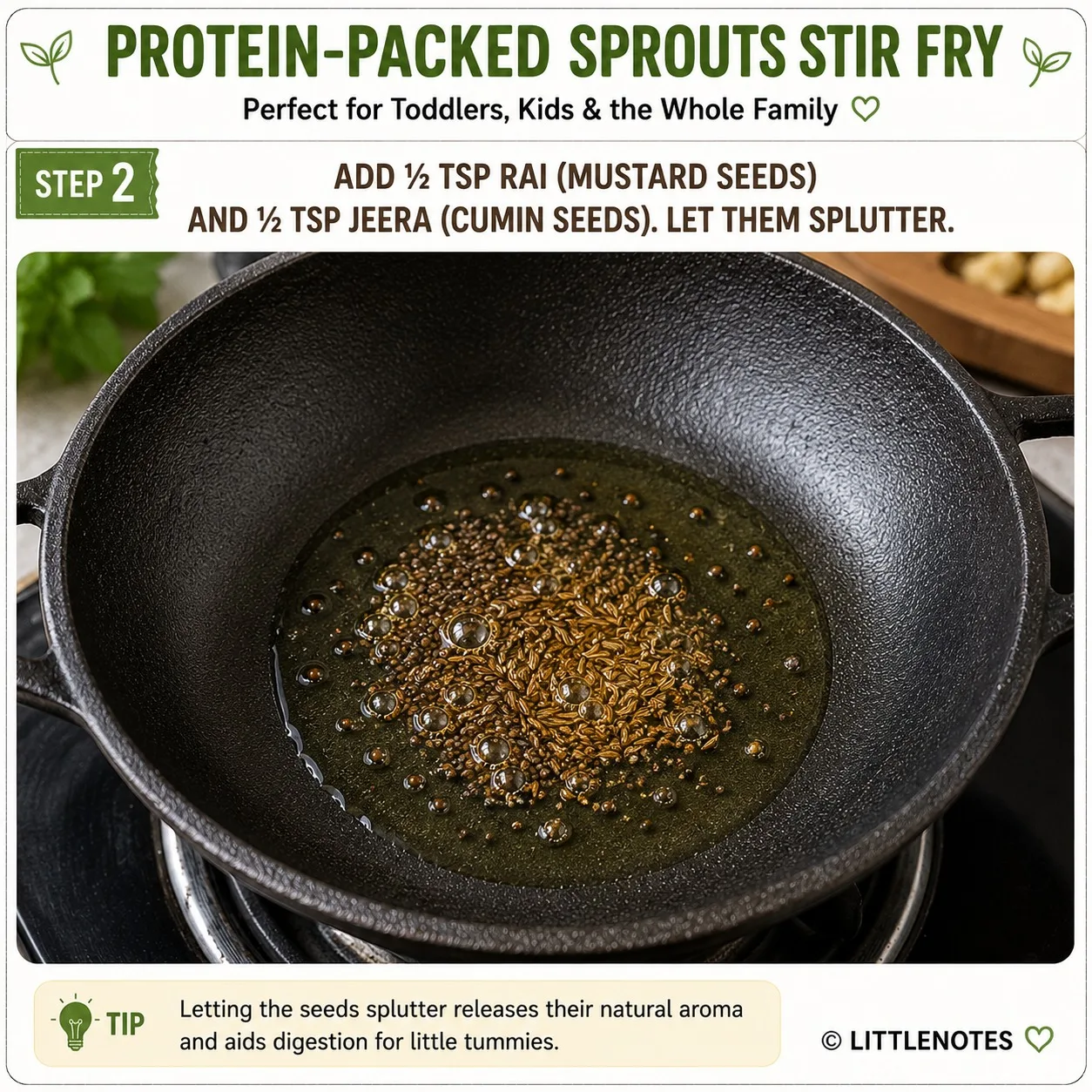 Protein-packed Sprouts Stir Fry — step 3